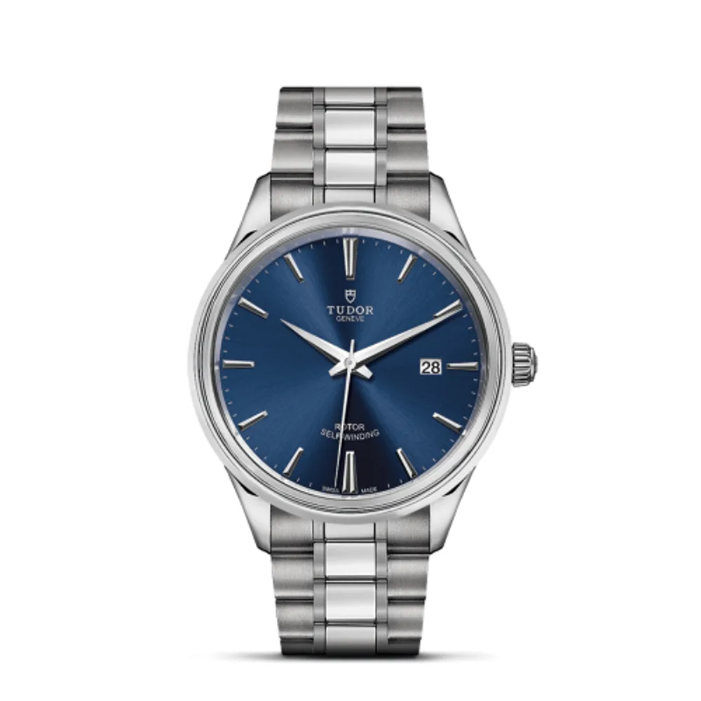 Tudor Style 41 Stainless Steel / Blue / Bracelet