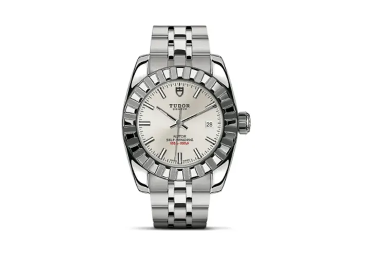 Tudor Classic 28 Stainless Steel / Fluted / Silver / Bracelet