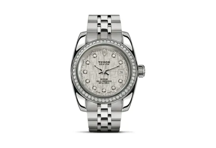 Tudor Classic 28 Stainless Steel / Diamond / Silver-Diamond / Bracelet