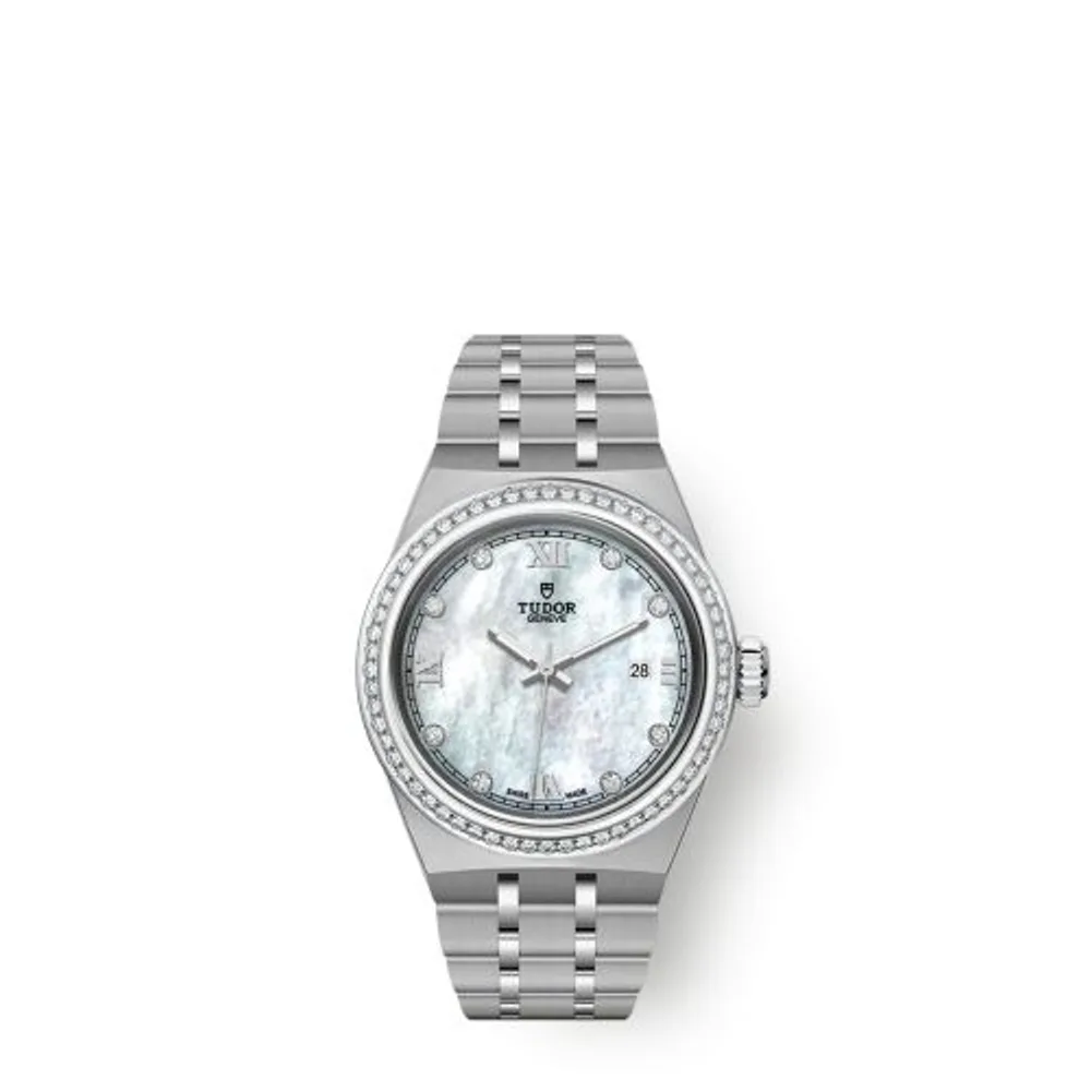 Tudor Royal Date 28 Stainless Steel - Diamond / MOP