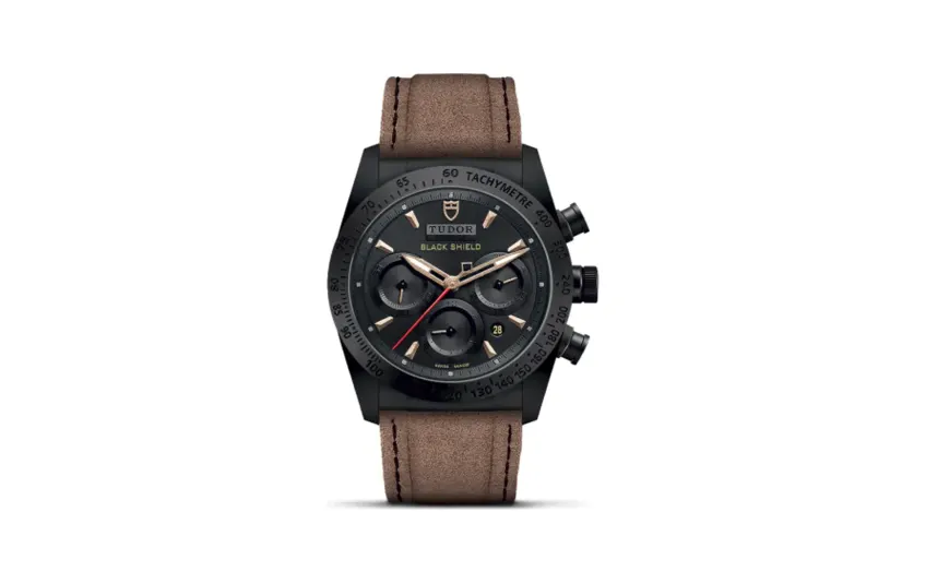Tudor Fastrider Black Shield Ceramic / Black-Sand / Alcantara