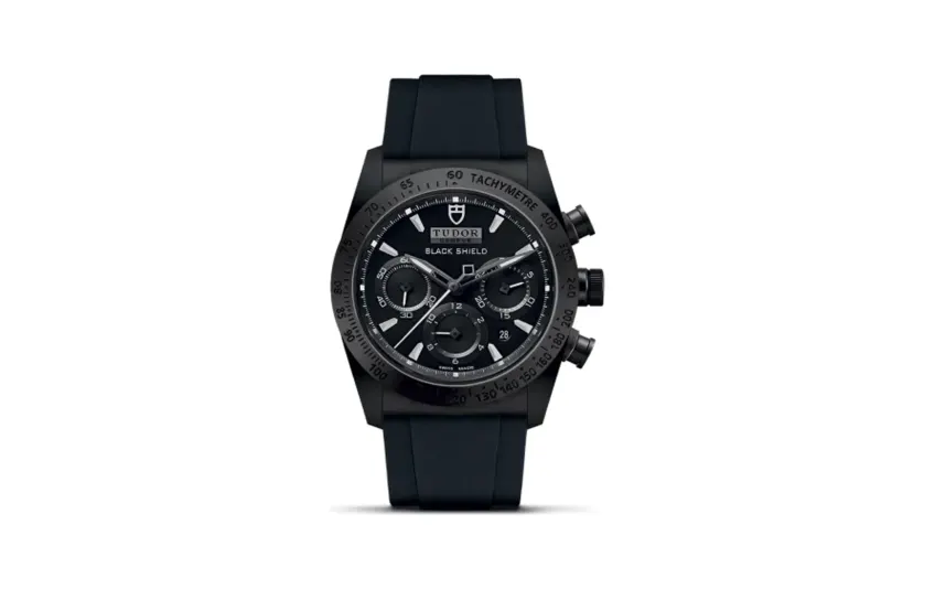 Tudor Fastrider Black Shield Ceramic / Black / Rubber