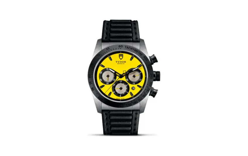 Tudor Fastrider Chrono Yellow / Leather