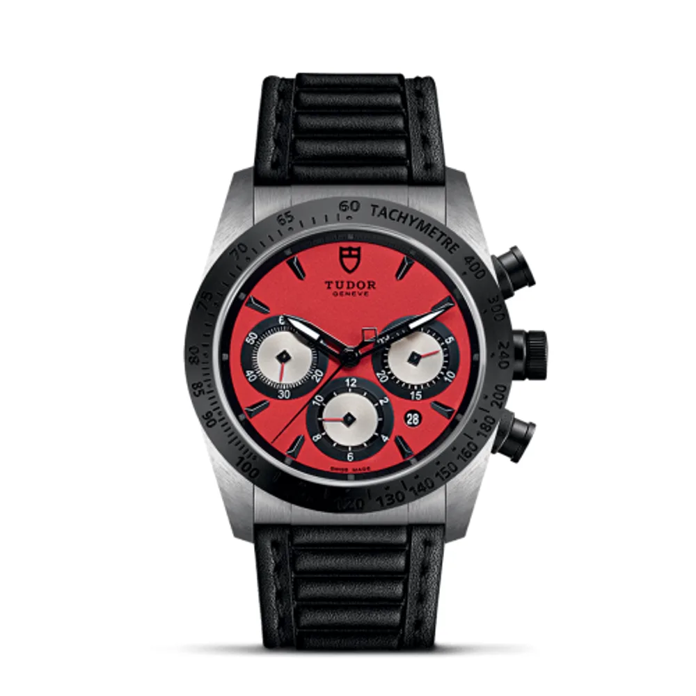 Tudor Fastrider Chrono Red / Leather