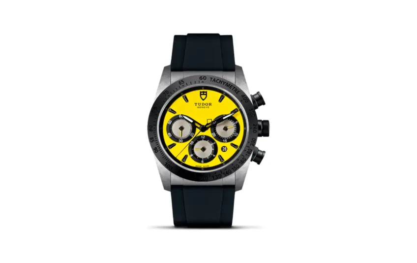 Tudor Fastrider Chrono Yellow / Rubber