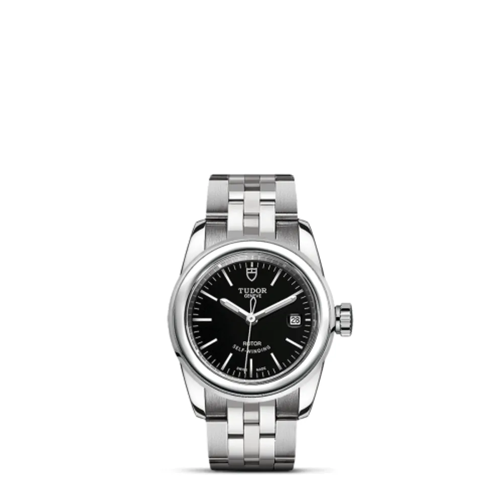 Tudor Glamour Date 26 Stainless Steel / Black / Bracelet