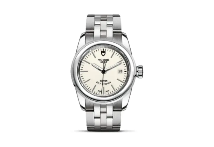 Tudor Glamour Date 26 Stainless Steel / Opaline / Bracelet