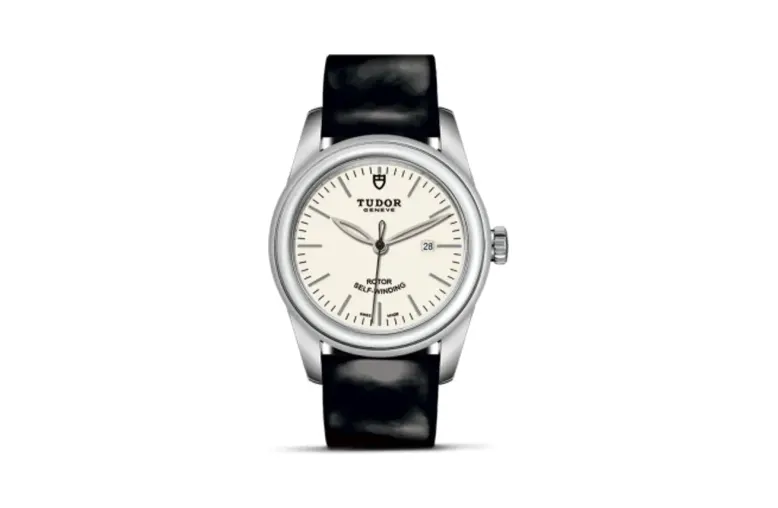Tudor Glamour Date 31 Stainless Steel / Opaline / Strap