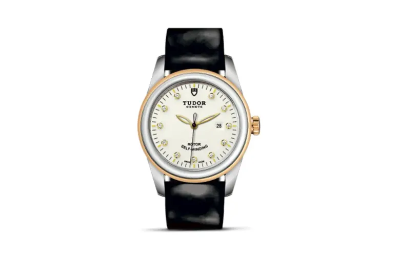 Tudor Glamour Date 31 Stainless Steel / Yellow Gold / Opaline-Diamond / Strap