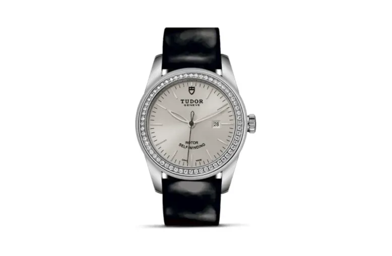 Tudor Glamour Date 31 Stainless Steel / Diamond / Silver / Strap