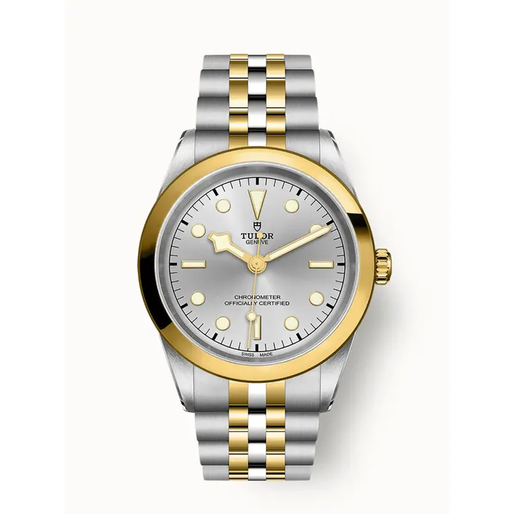 Tudor Black Bay One 41 S&G, 41mm steel case, Yellow gold bezel