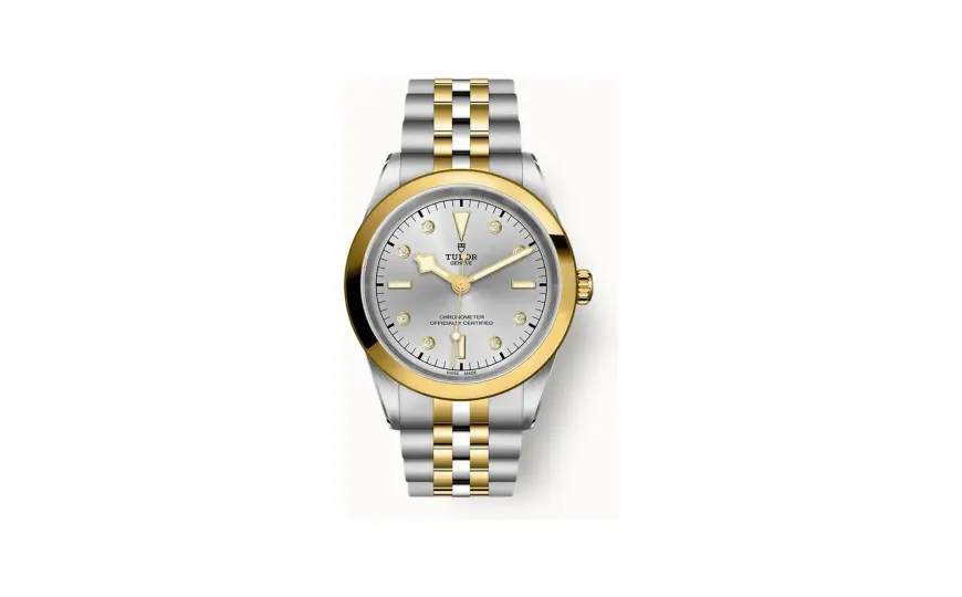 Tudor Black Bay One 41 S&G, 41mm steel case, Diamond-set dial