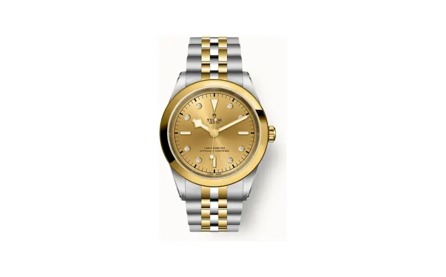 Tudor Black Bay One 41 S&G, 41mm steel case, Diamond-set dial