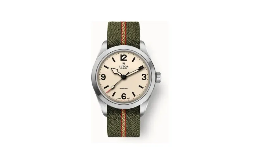 Tudor Ranger, 39mm steel case, Beige domed dial