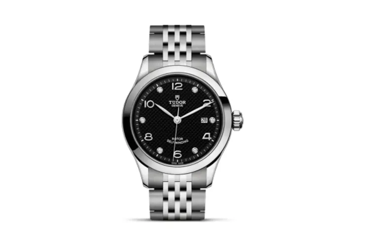 Tudor 1926 28 Stainless Steel / Black - Diamond