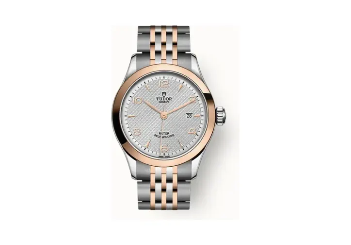 Tudor 1926, 28mm steel case, Steel and rose gold bracelet