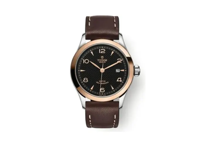 Tudor 1926 28 Stainless Steel / Rose Gold / Black / Strap