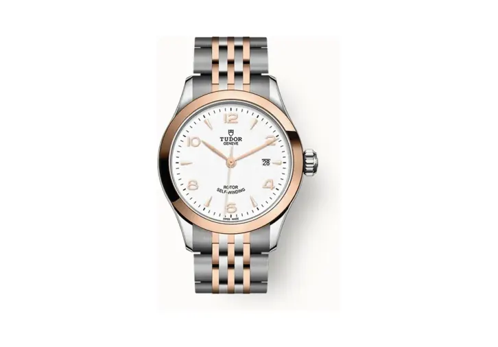 Tudor 1926, 28mm steel case, Steel and rose gold bracelet