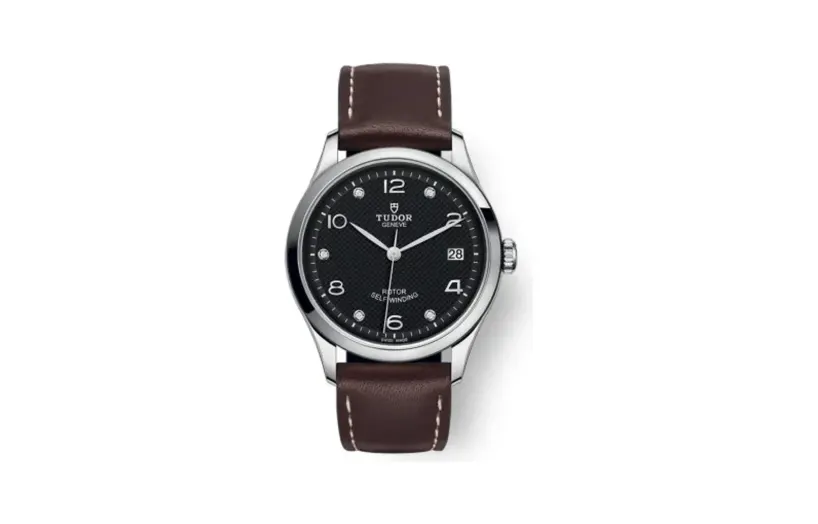 Tudor 1926 36 Stainless Steel / Black - Diamond / Strap