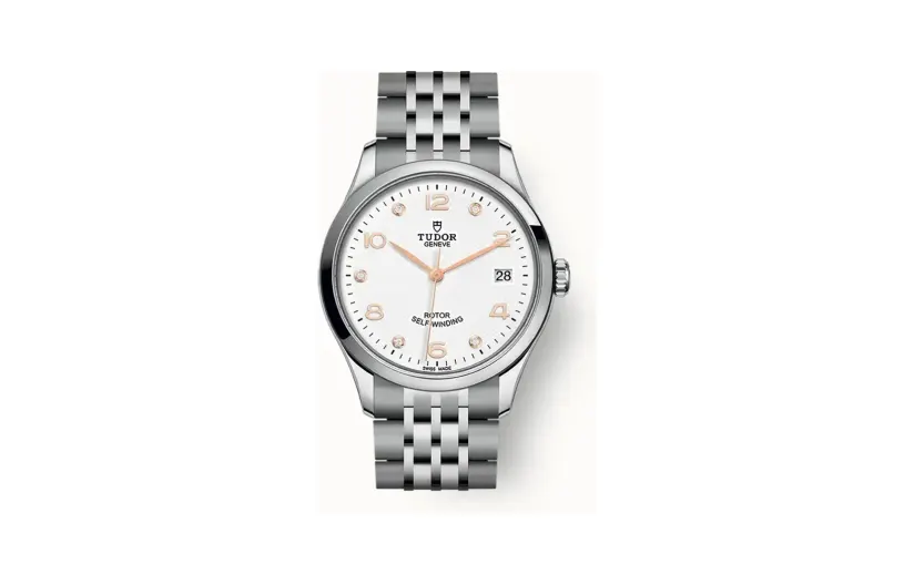 Tudor 1926, 36mm steel case, Steel bracelet