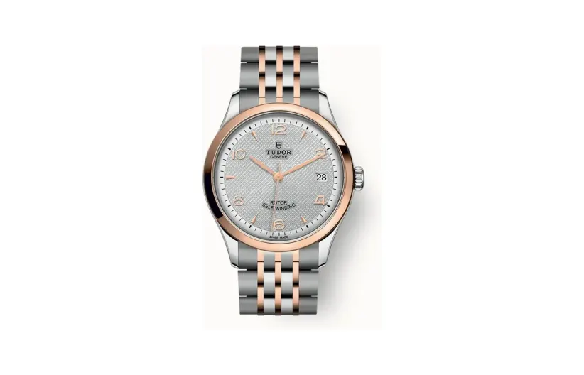 Tudor 1926, 36mm steel case, Steel and rose gold bracelet