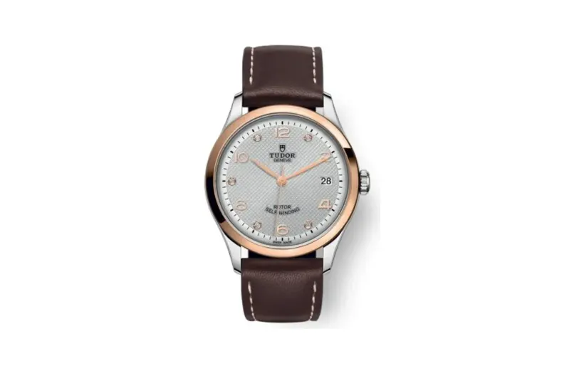 Tudor 1926 36 Stainless Steel / Rose Gold / Silver - Diamond / Strap