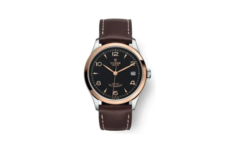 Tudor 1926 36 Stainless Steel / Rose Gold / Black / Strap