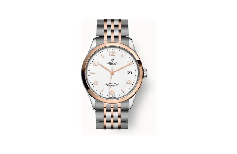 Tudor 1926, 36mm steel case, Steel and rose gold bracelet