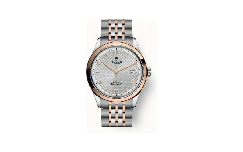 Tudor 1926, 39mm steel case, Steel and rose gold bracelet