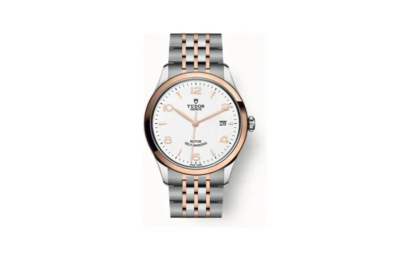 Tudor 1926, 39mm steel case, Steel and rose gold bracelet