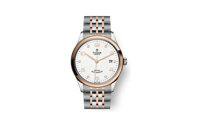 Tudor 1926 39 Stainless Steel / Rose Gold / White - Diamond