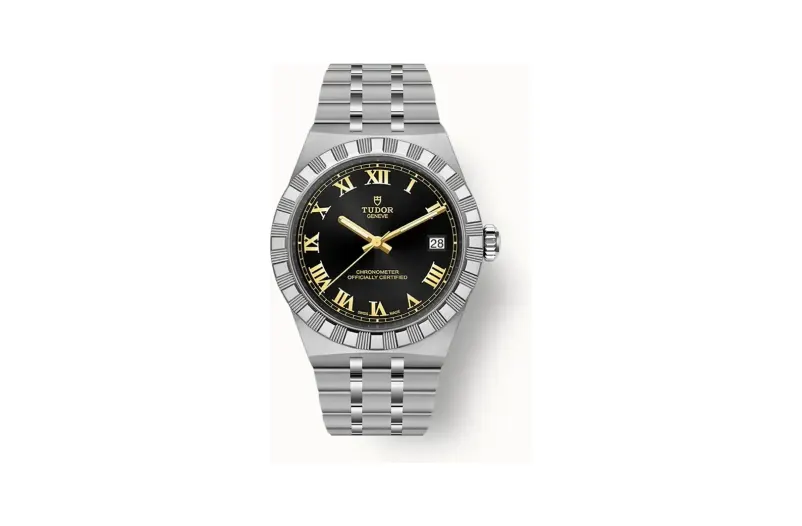 Tudor Royal, 36mm steel case, Black dial