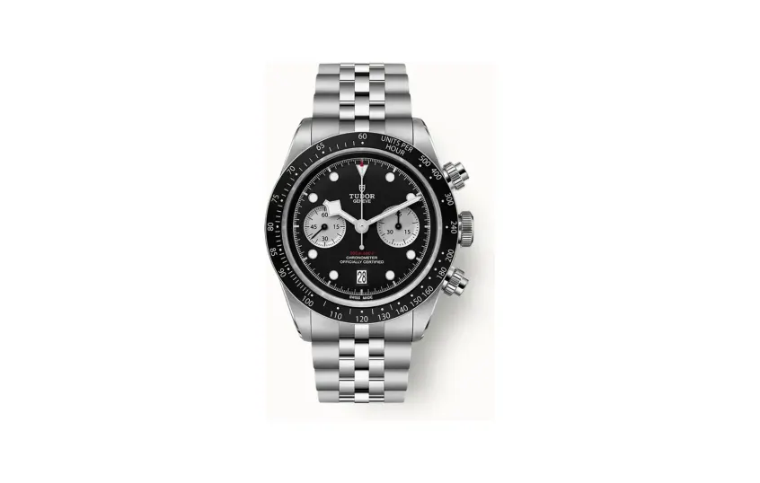 Tudor Black Bay Chrono, 41mm steel case, Steel bracelet