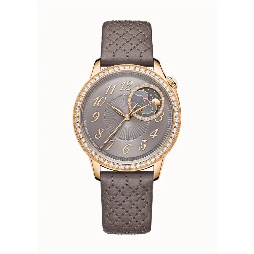 Vacheron Constantin Égérie moon phase, 37 mm Pink Gold
