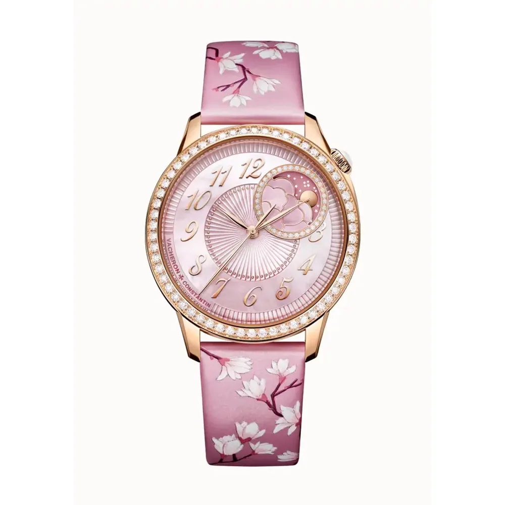 Vacheron Constantin Égérie moon phase, 37 mm Pink Gold